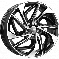 Литые диски КС883 (ZV 18_ASX) (КС883) 7.000xR18 5x114.3 DIA67.1 ET46 алмаз черный SK для Hyundai Sonata