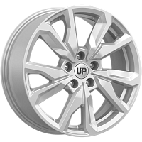 Литые диски Up114 (КС1023) 7.000xR17 5x108 DIA65.1 ET43 Silver Classic для Ford Mondeo St220