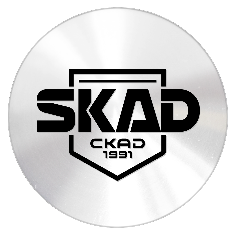 Новый логотип SKAD на спице диска