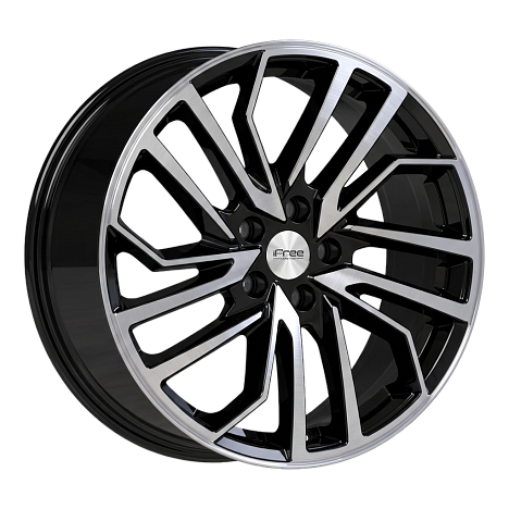R-line (КС1235) 7.500xR18 5x108 DIA59.6 ET41 алмаз черный R-line (КС1235) 7.500xR18 5x108 DIA59.6 ET41 алмаз черный