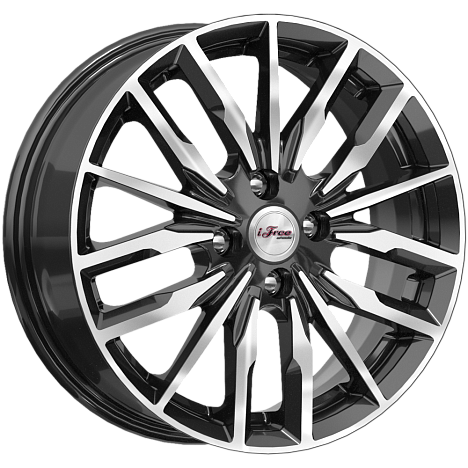 Миконос (КС946) 6.000xR16 4x100 DIA54.1 ET45 Блэк Джек