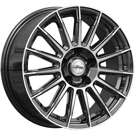 Азур (КС1052) 6.500xR16 5x114.3 DIA66.1 ET46 Блэк Джек Азур (КС1052) 6.500xR16 5x114.3 DIA66.1 ET46 Блэк Джек