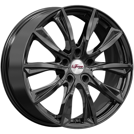 Каzантип (КС684М) 7.500xR18 5x108 DIA60.1 ET47 BK Каzантип (КС684М) 7.500xR18 5x108 DIA60.1 ET47 BK
