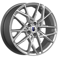 Литые диски Вудроф (КС1044) 7.000xR18 5x108 DIA67.1 ET45 дарк платинум для Land Rover Range Rover Evoque