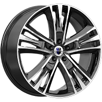 Литые диски Атлас (КС661М) 8.500xR20 5x108 DIA60.1 ET39 алмаз черный