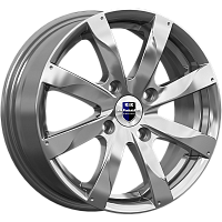 Литые диски Джемини-оригинал (КС617) (КС617) 6.000xR15 4x100 DIA56.6 ET39 дарк платинум для Ravon R2
