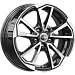 КС1005 (ZV 15_Polo) (КС1005) 6.000xR15 5x100 DIA57.1 ET40 алмаз черный