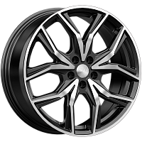 Литые диски АРИКА (КЛ1083) 8.000xR19 5x108 DIA63.35 ET40 Алмаз бархат новый для Land Rover