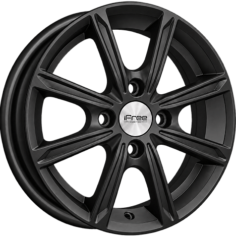 Фреш (КС1241) 5.000xR14 4x98 DIA58.5 ET35 BKM Фреш (КС1241) 5.000xR14 4x98 DIA58.5 ET35 BKM