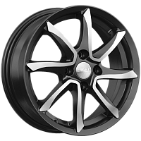 Литые диски ОСАКА (КЛ317) 6.000xR15 4x100 DIA60.1 ET37 Алмаз бархат новый