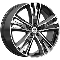 Литые диски Атлас (КС661М) 8.500xR20 5x114.3 DIA60.1 ET38 алмаз черный для Changan Cs35 Max Литые диски Атлас (КС661М) 8.500xR20 5x114.3 DIA60.1 ET38 алмаз черный для Changan Cs35 Max