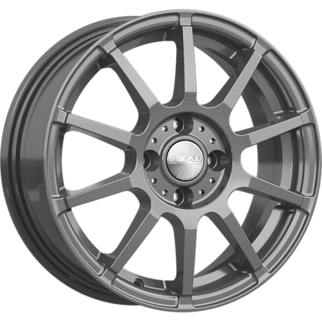 АКИТА (КЛ285) 6.000xR15 4x100 DIA54.1 ET48 графит АКИТА (КЛ285) 6.000xR15 4x100 DIA54.1 ET48 графит