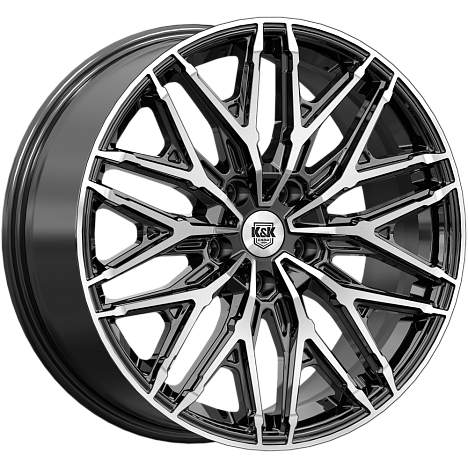 Клермон (КС1156) 8.000xR19 5x108 DIA63.35 ET45 алмаз черный Клермон (КС1156) 8.000xR19 5x108 DIA63.35 ET45 алмаз черный