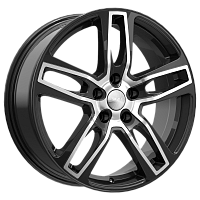 Литые диски ЖЕНЕВА (КЛ224) 7.000xR18 5x114.3 DIA67.1 ET38 алмаз для Mitsubishi Eclipse Cross
