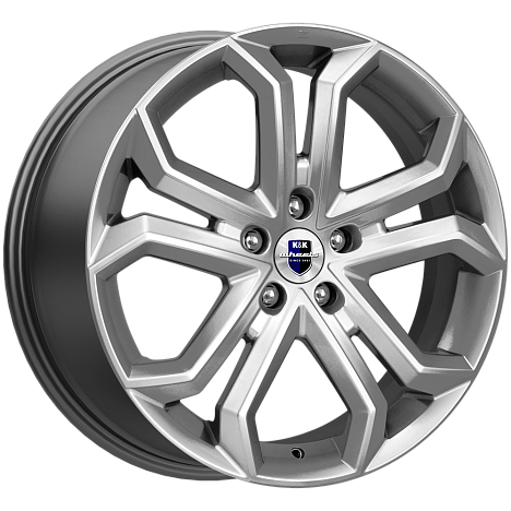 Пандора (КС466) 8.500xR19 5x108 DIA67.1 ET45 дарк платинум Пандора (КС466) 8.500xR19 5x108 DIA67.1 ET45 дарк платинум