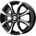 Дайс (КС696) 6.000xR15 4x100 DIA54.1 ET48 Блэк Джек Дайс (КС696) 6.000xR15 4x100 DIA54.1 ET48 Блэк Джек