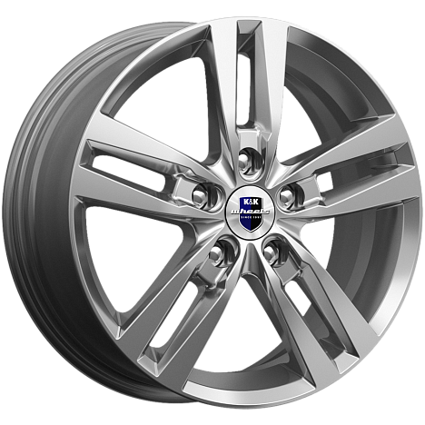 Rassvet-оригинал (КС868) (КС868) 6.500xR16 5x100 DIA56.1 ET48 дарк платинум Rassvet-оригинал (КС868) (КС868) 6.500xR16 5x100 DIA56.1 ET48 дарк платинум