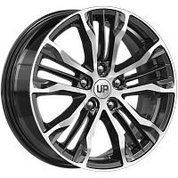 Литые диски Up106 (КС991) 7.000xR17 5x114.3 DIA66.6 ET37 New Diamond для Belgee
