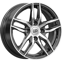 Литые диски Up125 (КС1101) 6.000xR15 4x100 DIA67.1 ET30 New Diamond Литые диски Up125 (КС1101) 6.000xR15 4x100 DIA67.1 ET30 New Diamond