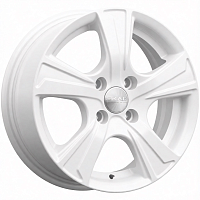 Литые диски КРИТ (КЛ241) 5.500xR14 4x100 DIA67.1 ET38 белый для SEAT Ibiza