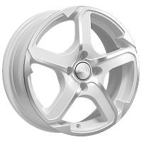 Литые диски АЛЛИГАТОР (КЛ132) 6.000xR15 4x100 DIA54.1 ET48 алмаз-белый для KIA Rio