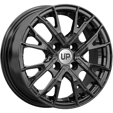 Up127 (КС1088) 5.500xR14 4x114.3 DIA66.1 ET38 New Black Up127 (КС1088) 5.500xR14 4x114.3 DIA66.1 ET38 New Black