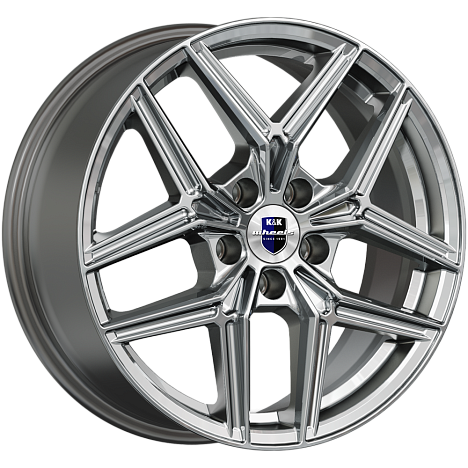 Юнион (КС1025) 7.000xR17 5x114.3 DIA67.1 ET48.5 дарк платинум
