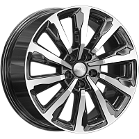 Литые диски АСТЕР (КЛ369) 8.000xR18 5x114.3 DIA60.1 ET45 алмаз для Toyota Corolla