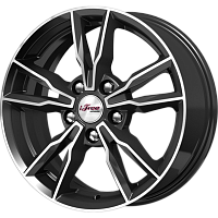 Литые диски Икигай (КС865) 6.500xR16 5x108 DIA67.1 ET40 Блэк Джек для Chery M11