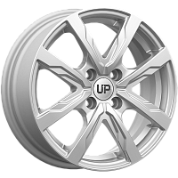Литые диски Up122 (КС1092) 6.000xR15 4x100 DIA56.6 ET39 Silver Classic для Geely Mk