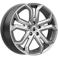 Литые диски Пандора (КС466) 8.500xR19 5x115 DIA70.2 ET40 дарк платинум для Daewoo