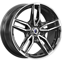 Литые диски Бартон (КС1110) 8.000xR17 5x108 DIA63.35 ET45 алмаз черный для Jaguar Xj