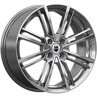 Литые диски Эрфурт (КС903) 7.000xR17 4x100 DIA60.1 ET41 дарк платинум для Lada Largus Cross