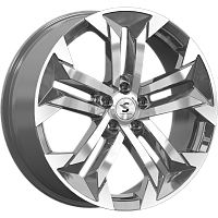 Литые диски КР015 (19_Haval F7/F7x) (КР015) 7.500xR19 5x114.3 DIA64.1 ET40 Diamond gloss graphite