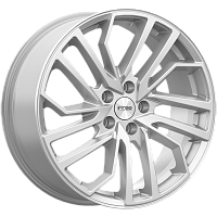 Литые диски R-line (КС1235) 7.500xR18 5x114.3 DIA66.6 ET34 сильвер Литые диски R-line (КС1235) 7.500xR18 5x114.3 DIA66.6 ET34 сильвер