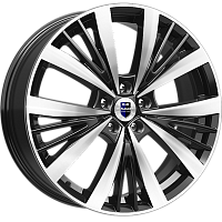Литые диски Марвел (КС881) 7.500xR19 5x114.3 DIA66.1 ET45 алмаз черный SK для Lada