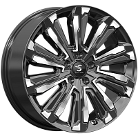 Литые диски HUMBER (КР1061) 8.000xR20 5x114.3 DIA66.1 ET45 Diamond Black Gris для Toyota Alphard