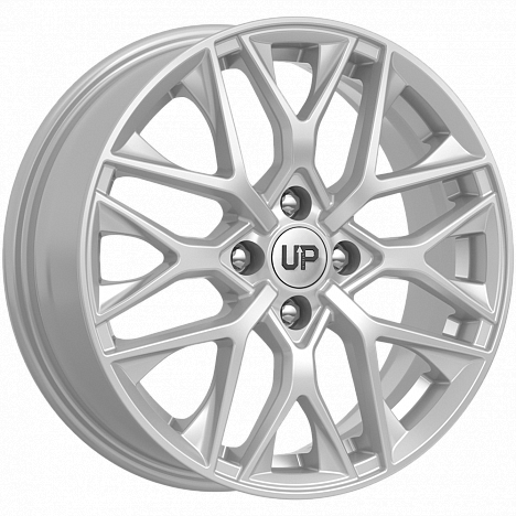 Up101 (КС980) 6.000xR16 4x100 DIA60.1 ET37 Silver Classic