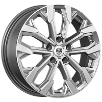 Литые диски Морейн (КС1046) 6.500xR17 5x108 DIA60.1 ET33 дарк платинум Литые диски Морейн (КС1046) 6.500xR17 5x108 DIA60.1 ET33 дарк платинум