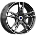 Солар (КС875) 7.000xR17 4x100 DIA60.1 ET41 алмаз черный SK
