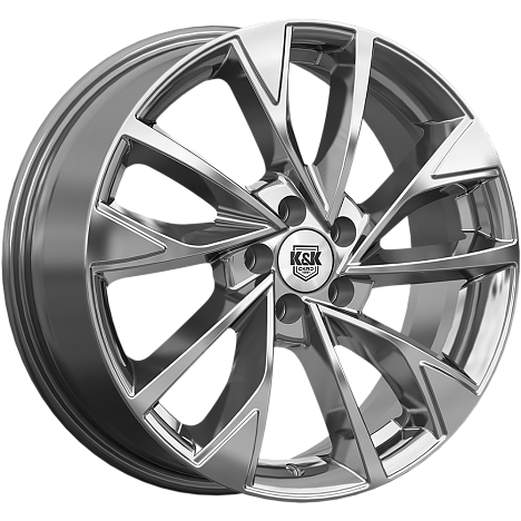 Роквуд (КС900) 7.000xR17 5x112 DIA57.1 ET45 дарк платинум Роквуд (КС900) 7.000xR17 5x112 DIA57.1 ET45 дарк платинум