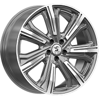 Литые диски Kleemann (КР1067) 8.500xR20 5x108 DIA60.1 ET43 Diamond gloss graphite для Kaiyi X7 Kunlun