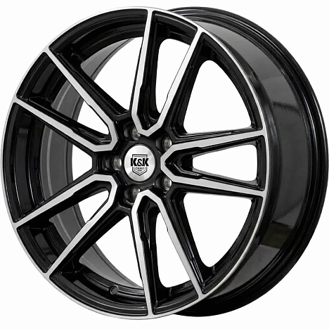 Эквант (КС1213) 7.000xR19 5x110 DIA67.1 ET45 алмаз черный