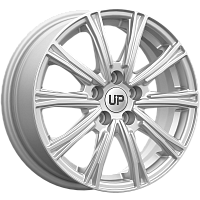 Литые диски Up123 (КС1095) 6.000xR15 5x100 DIA57.1 ET38 Silver Classic