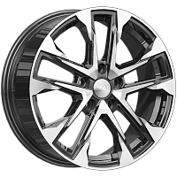 Литые диски АТАКОР (КЛ376) 7.000xR17 5x110 DIA65.1 ET35 алмаз для Opel Omega