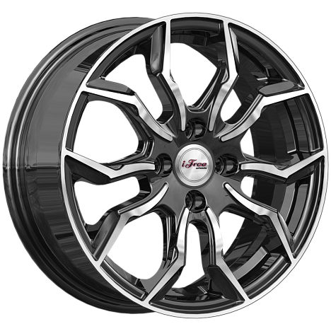Бохо (КС1037) 6.000xR15 4x98 DIA58.5 ET33 Блэк Джек Бохо (КС1037) 6.000xR15 4x98 DIA58.5 ET33 Блэк Джек