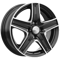 Литые диски МАГНУМ (КЛ160) 5.500xR14 4x100 DIA67.1 ET38 алмаз для Mazda 2