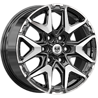 Литые диски Гангут (КС1176) 7.500xR18 6x139.7 DIA75.1 ET42 алмаз черный для Haval H9 Литые диски Гангут (КС1176) 7.500xR18 6x139.7 DIA75.1 ET42 алмаз черный для Haval H9