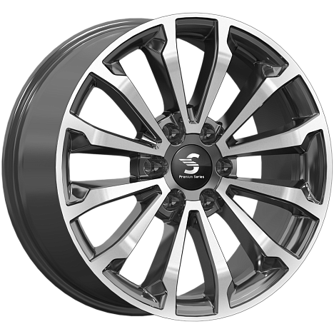 КР006 (20_Patrol) (КР006) 8.500xR20 6x139.7 DIA77.9 ET30 Diamond Black Gris