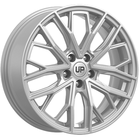 Up109 (КС990) 7.000xR18 5x114.3 DIA54.1 ET52 Silver Classic Up109 (КС990) 7.000xR18 5x114.3 DIA54.1 ET52 Silver Classic